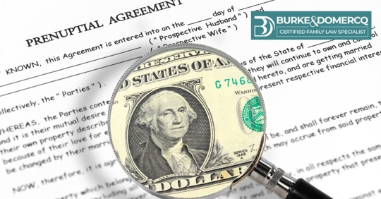 prenuptial finances
